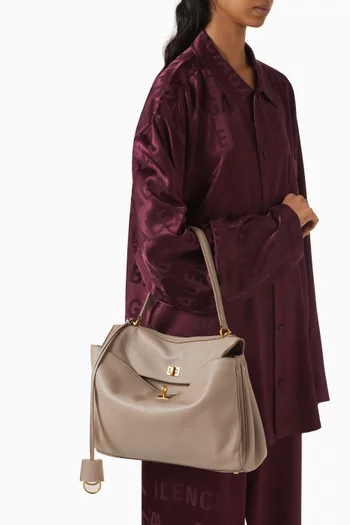 Medium Rodeo Handbag in Leather