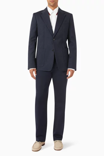 GG Jacket in Cotton-gabardine