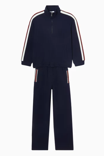 Logo Stripe Pants in Cotton