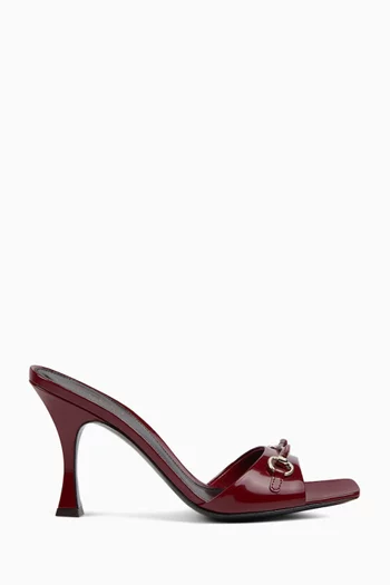 Horsebit 85 Mule Sandals in Leather