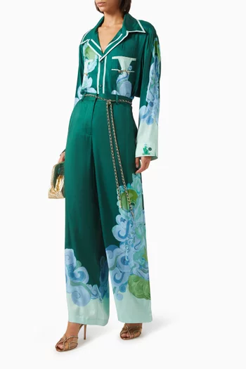 Runaway Pants in Viscose Twill