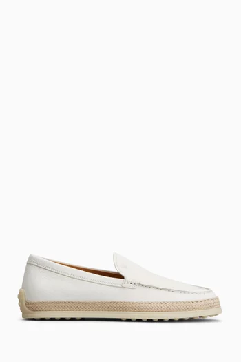 Slip-on Loafers in Leather