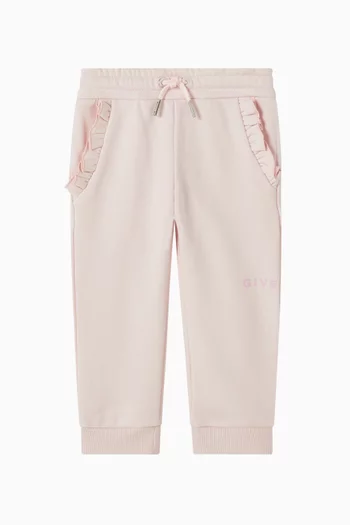 Logo Trousers in Cotton