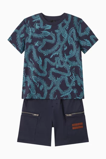 Dragon T-shirt in Cotton