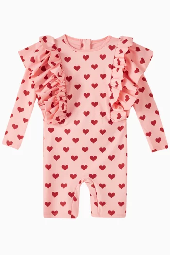 Manuca Frill Onesie Swimsuit