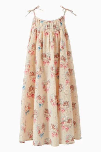 Vivian Strap Dress in Organic Cotton