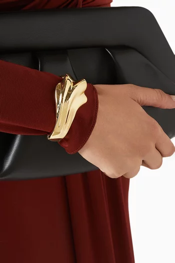 Lydia Cuff in 14kt Gold-plated Brass