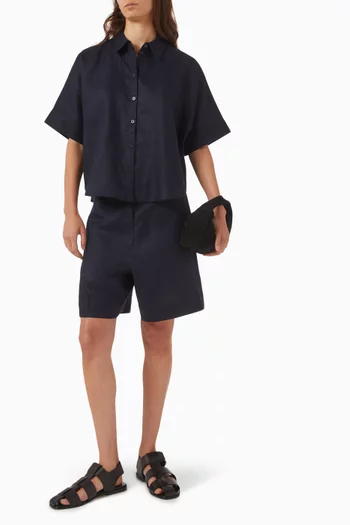 Boxy Shirt in Linen