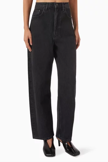Bay Barrel-leg Jeans in Denim