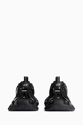 3XL Extreme Lace-up Sneakers in Mesh & Faux-leather