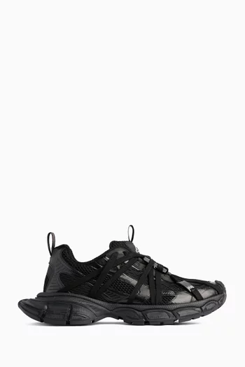 3XL Extreme Lace-up Sneakers in Mesh & Faux-leather