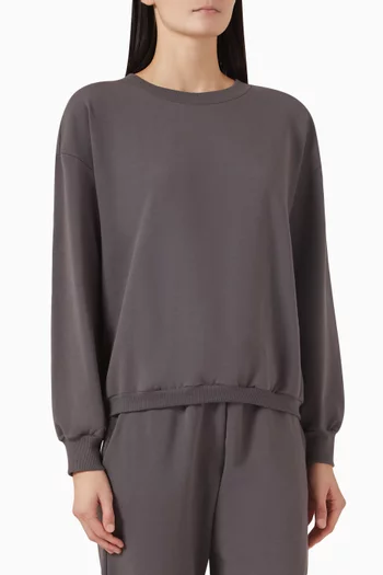 سويت شيرت ناتشورال ليفينج صوف قطني