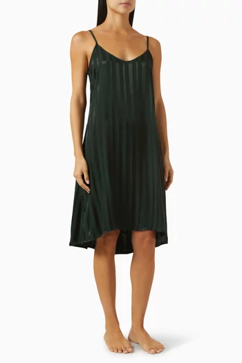 فستان إندرا بحمالات كتف رفيعة