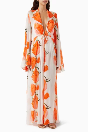 Chloe Tulip Cover-up Gown in Viscose