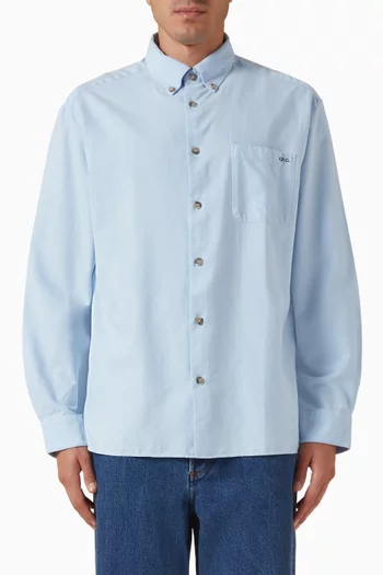 Mateo Logo Shirt in Organic-cotton