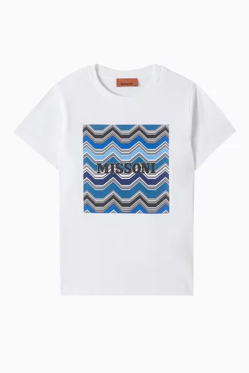 Logo T-shirt in Cotton