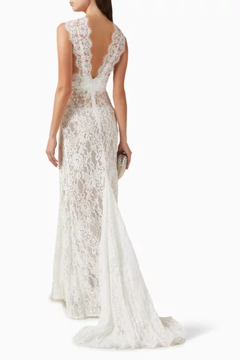 Naia Gown in Lace