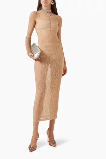 Sheer Bodysuit in Lace