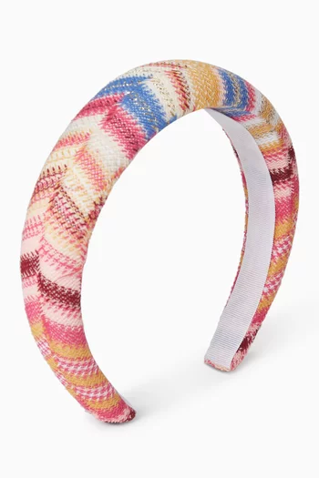 Chevron Knitted Headband