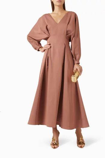 فستان أمايا مزيج صوف