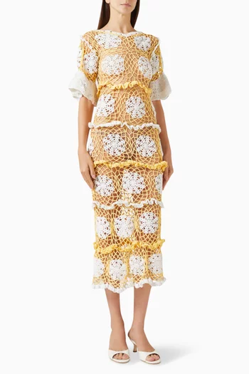 فستان ديزي كروشيه