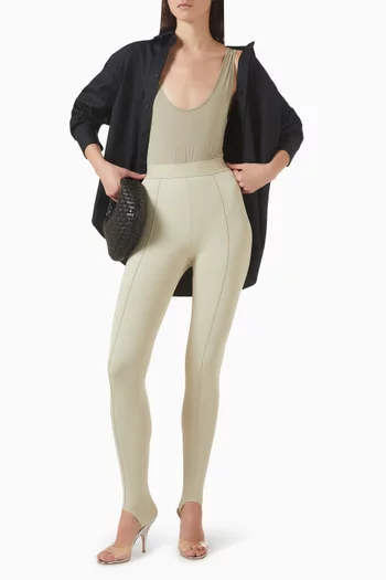 Opaque Stirrup Leggings