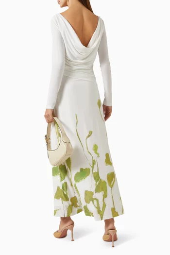 Wingmore Maxi Dress in Knit Jersey