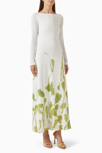Wingmore Maxi Dress in Knit Jersey