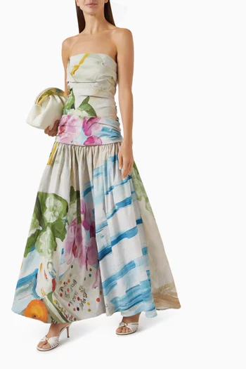 Nershall Printed Maxi Dress