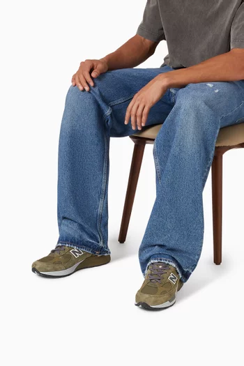 سنيكرز ميد إن يو إس إيه 992 شمواه وقماش شبكي