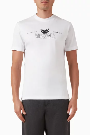 Logo T-shirt in Cotton