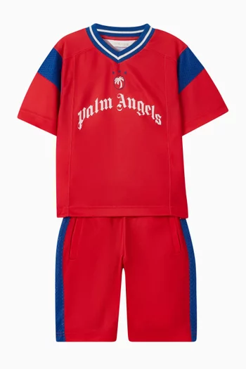 تي شيرت كرة قدم بشعار الماركة