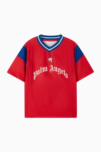 تي شيرت كرة قدم بشعار الماركة