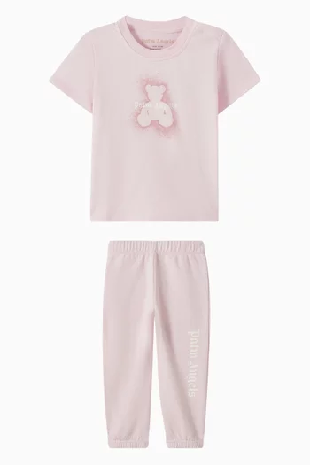 Spray Bear Graphic T-Shirt in Cotton