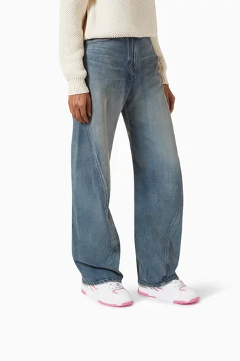 Greca Sneakers in Leather