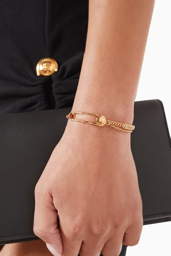 Safety Pin Bracelet