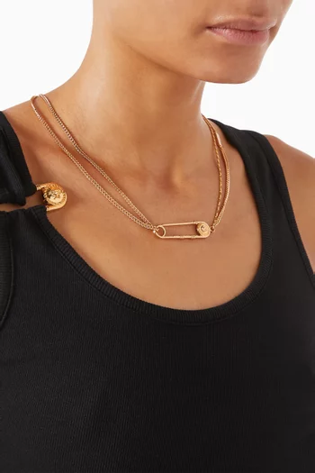 Safety Pin Necklace