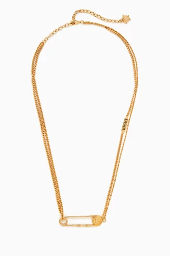 Safety Pin Necklace