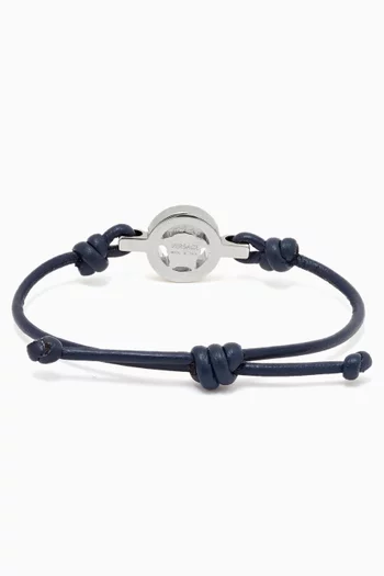 Medusa 95 Bracelet in Leather