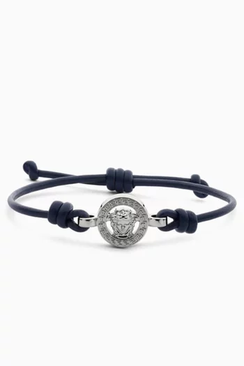 Medusa 95 Bracelet in Leather