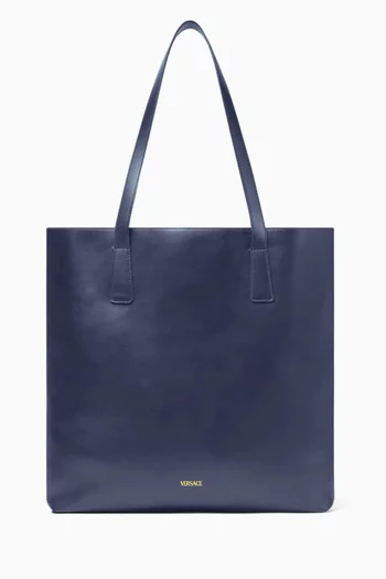 Medusa Tote Bag in Leather