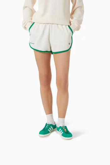 x Sporty & Rich Blanc Sneakers in Leather