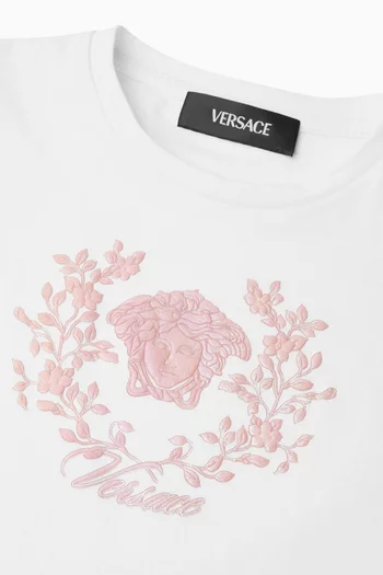 Medusa Crest T-Shirt in Cotton