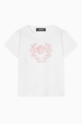 Medusa Crest T-Shirt in Cotton
