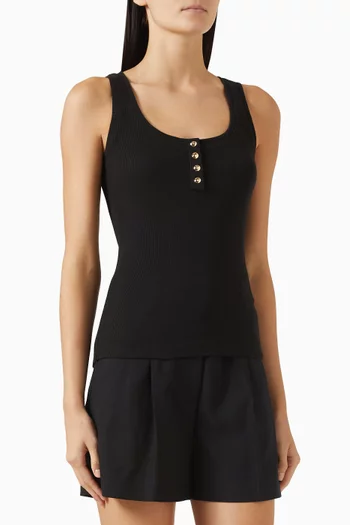 Alessia Tank Top in Cotton Blend