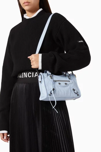 Mini Le City Bag in Arena Lambskin