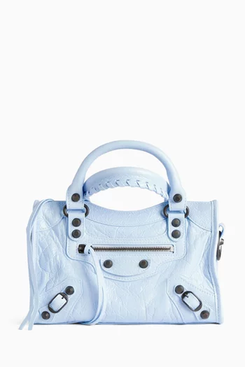 Mini Le City Bag in Arena Lambskin