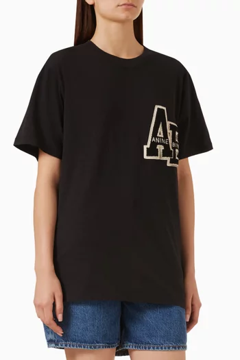 Lilli Letterman T-shirt in Cotton