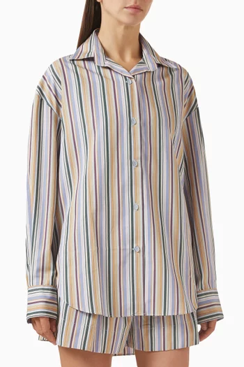 En Vau Oversized Shirt in BCI Cotton