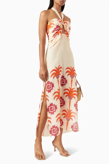 Water Adventure Dress in Linen